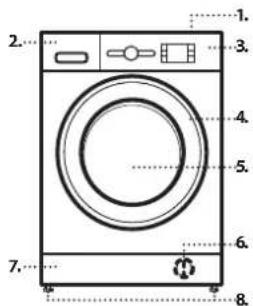 WHIRLPOOL FFB 8469E WV BE - DESCRIPTION DU PRODUIT - 1
