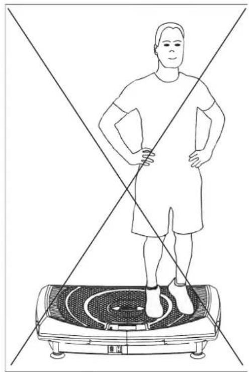 Skandika VP 2000 - The correct positioning on the device: - 2