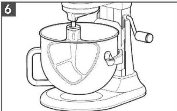 KITCHENAID KSM55 - PRODUCT ASSEMBLY - 6