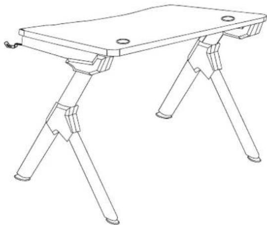 Mars Gaming MGD - GAMING DESK - 1