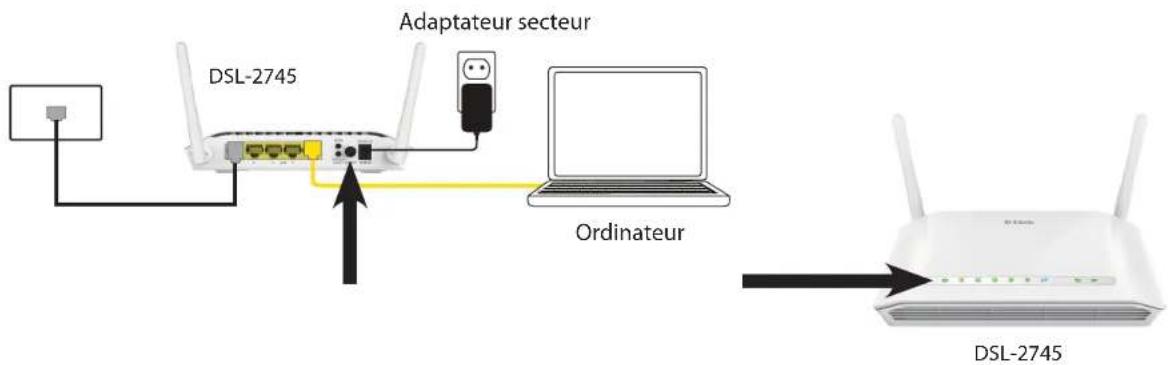 D-LINK DSL-2745 - Configuration manuelle - 9