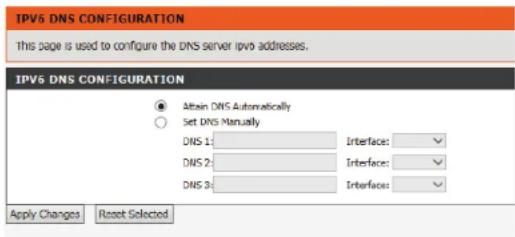 D-LINK DSL-2745 - CONFIGURATION DU DNS - 2