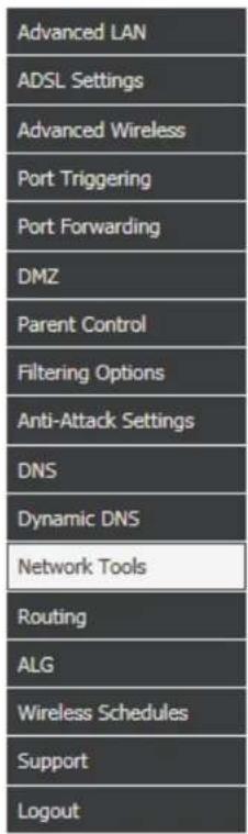 D-LINK DSL-2745 - TABLE DE DDNS DYNAMIQUES - 2
