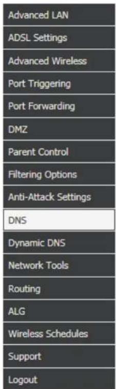 D-LINK DSL-2745 - DNS - 1
