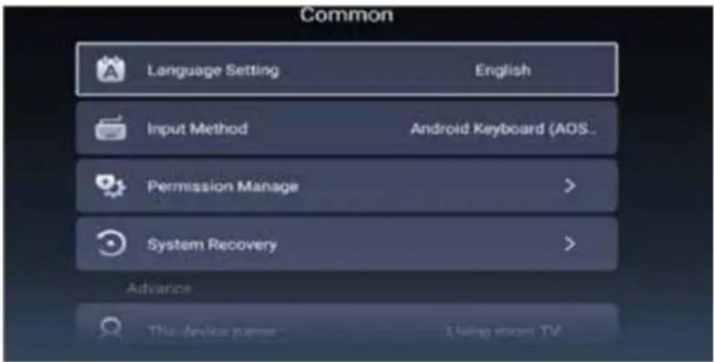 RCA RS32F3 - Language setting (Paramètres de langue) - 1