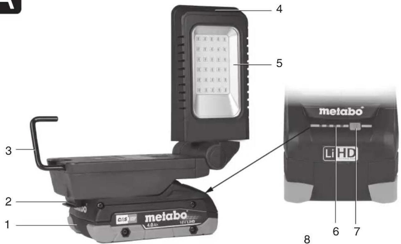 METABO BSA 18-1000 - 1