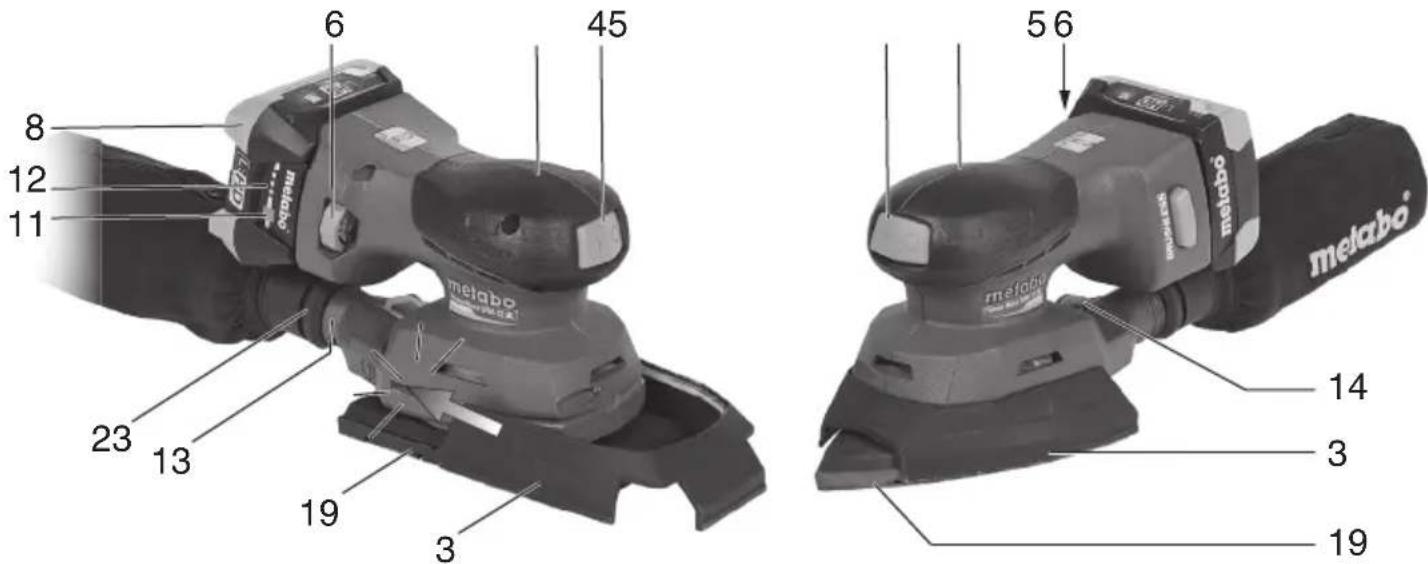 METABO SM 18 LTX BL - 2