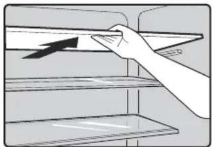 Exquisit KGC231-60-010EI - Étagères du compartment du réfrigérateur - 1