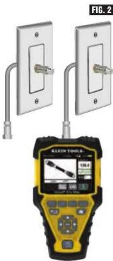 Klein Tools VDV501-770 - IDENTIFYING INSTALLED COAX CABLE (FIG. 2): - 2
