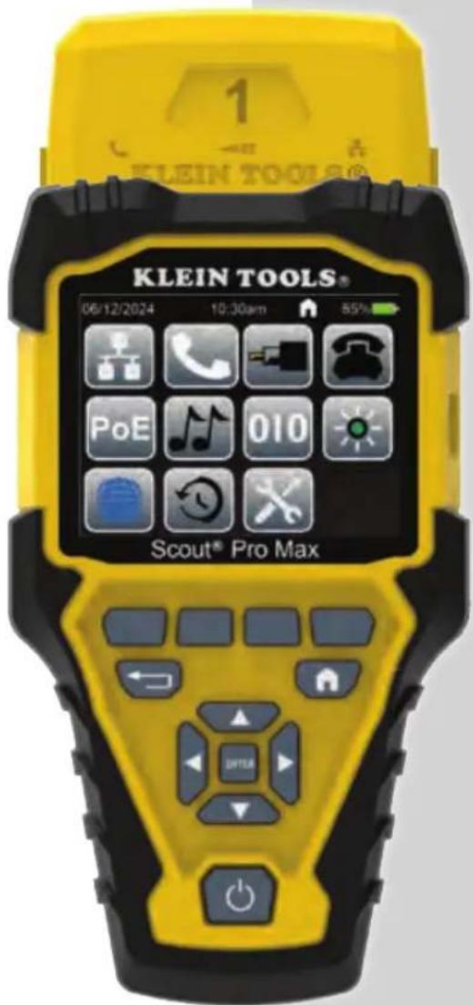 Klein Tools VDV501-770 - TEST DU SCHÉMA DE CÂBLAGE ET MESURE DE LA LONGUEUR DES CÂBLES RJ11 ET RJ12 - 1