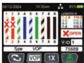 Klein Tools VDV501-770 - WIRE MAP AND DISPLAY EXAMPLES - 4