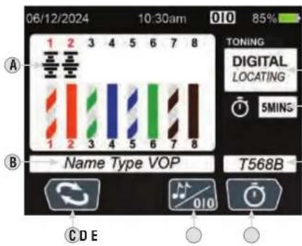 Klein Tools VDV501-770 - DIGITAL TONE TRACING ON INSTALLED RJ45/RJ11/RJ12 (FIG. 5) - 1