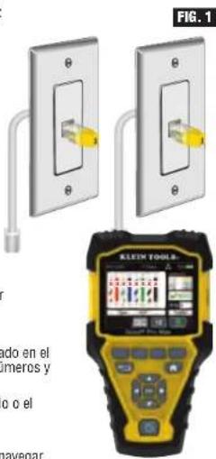 Klein Tools VDV501-770 - IDENTIFICACIÓN DEL CABLE COAXIAL INSTALADO (FIG. 2): - 1