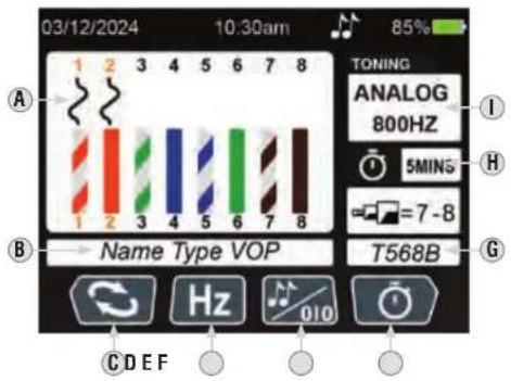 Klein Tools VDV501-770 - ANALOG TONE TRACING ON INSTALLED RJ45/RJ11/RJ12 (FIG. 3) OR COAX CABLE (FIG. 4) - 1