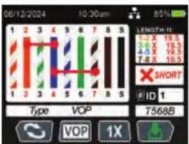Klein Tools VDV501-770 - WIRE MAP AND DISPLAY EXAMPLES - 2