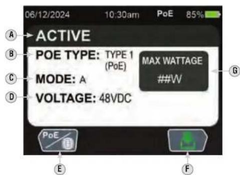 Klein Tools VDV501-770 - Test d'alimentation par Ethernet (PoE) - 1