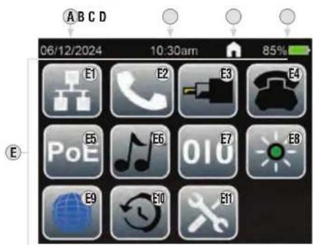 Klein Tools VDV501-770 - HOME SCREEN - 1
