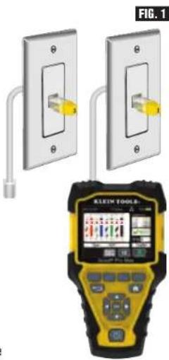 Klein Tools VDV501-770 - IDENTIFYING INSTALLED COAX CABLE (FIG. 2): - 1