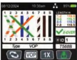 Klein Tools VDV501-770 - WIRE MAP AND DISPLAY EXAMPLES - 1