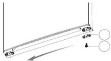 Exquisit KGC232-60-010CB - Umkehren der Tür - 4