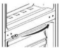 Exquisit KGC232-60-010CB - Het omkeren de deur - 5