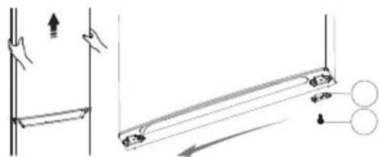 Exquisit KGC232-60-010CB - Het omkeren de deur - 2