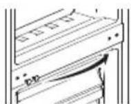 Exquisit KGC232-60-010CB - Reversing the door - 5