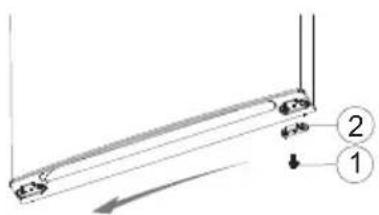 Exquisit KGC232-60-010CB - Reversing the door - 4