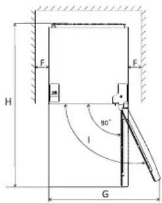 Exquisit KGC320-90-E-041EI - Inversion du sens d'ouverture de la porte - 5