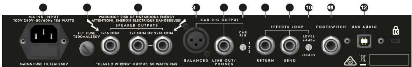 BLACKSTAR St. James TL506L6 - CAB RIG开关 - 5
