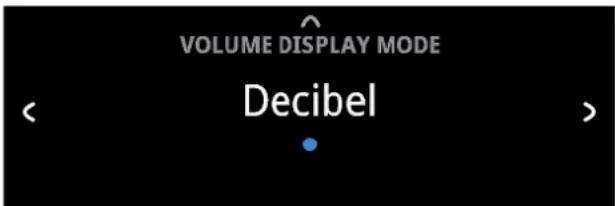 NAD C 379 - 《VOLUME DISPLAY MODE》(MODE D'AFFICHAGE DU VOLUME) - 1