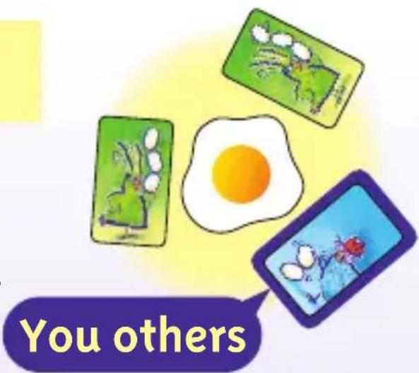 Schmidt Henrys Hennen - The other cards of the same colour together have the most eggs. - 1