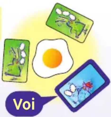 Schmidt Henrys Hennen - Le altre carte dello stesso colore hanno insieme il maggior numero di uova. - 1