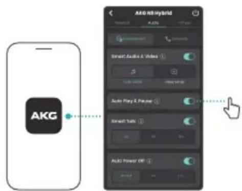 AKG N9 Hybrid - AUTO PLAY/PAUSE - 4