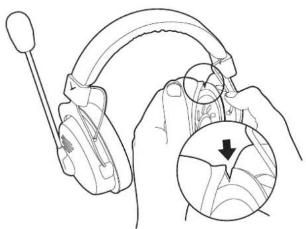 BEYERDYNAMIC MMX 330 PRO - HOW TO CHANGE THE HEADBAND PAD - 2
