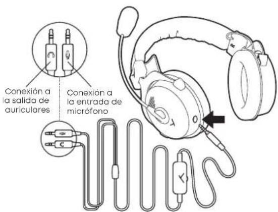 BEYERDYNAMIC MMX 330 PRO - Conexión de los auriculares al ordenador - 1