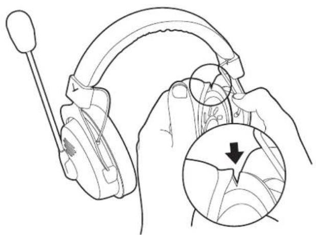 BEYERDYNAMIC MMX 330 PRO - CAMBIO DE LAS ALMOHADILLAS DE LOS AURICULARES - 3