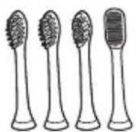 PHILIPS Sonicare DiamondClean Smart 9500 HX9918 - Brush heads - 1