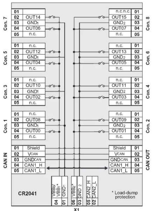 IFM CR2040 - CR2041 Données techniques - 1