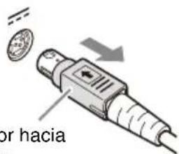 SONY AC-81MD - Desconexión del cable de CC - 1