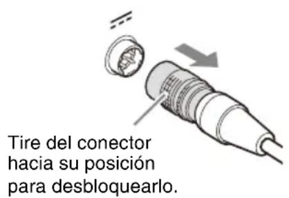 SONY AC-81MD - Desconexión del cable de CC - 1