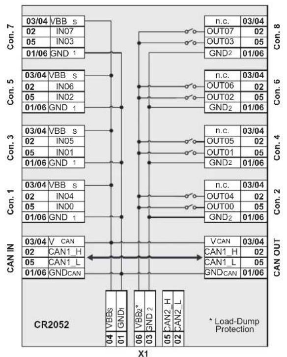 IFM CR2052 - CR2052 Données techniques - 1