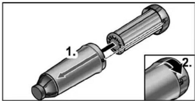 Flex ORE 125-2 - Aspiración propia con caja de microfiltro - 2