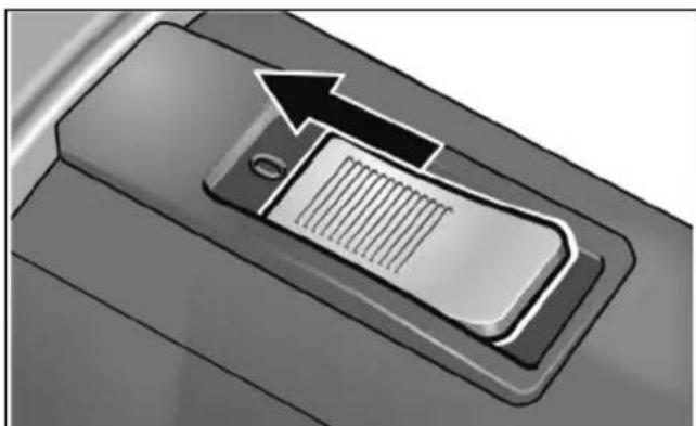Flex H 1127 VE - Switching the electric power tool on and off - 1