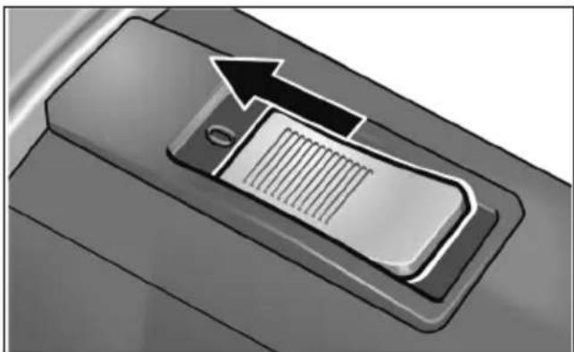 Flex H 1127 VE - Elektroinstrumenta ieslēgšana un izslēgšana - 1