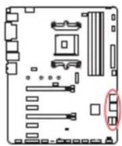 MSI PRO B550-P GEN3 - SATA1\~6 : Connecteurs SATA 6 Gb/s - 1