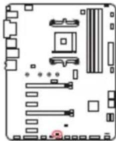 MSI PRO B550-P GEN3 - JCI1 : Connecteur intrusion châssis - 1