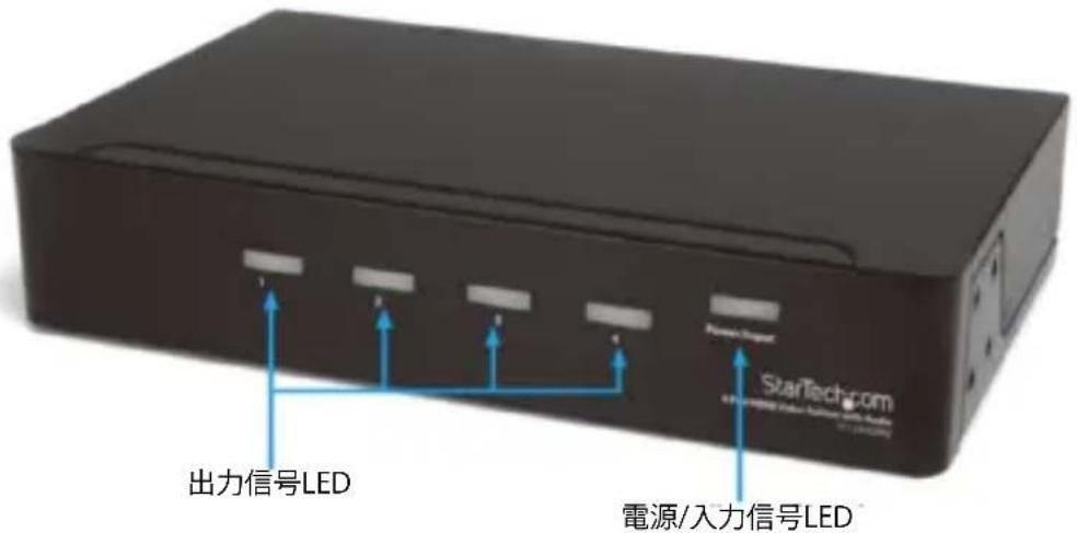 StarTech.com ST124HDMI2 - フロントビュー - 1