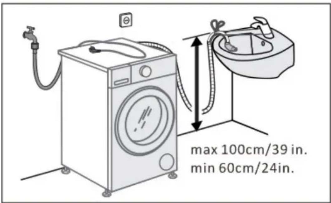 CECOTEC Bolero Wash&Dry 10680 Inverter B - INSTALACE PRODUKTU - 8