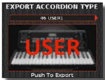 KORG Fisa Suprema - Exportation de votre propre type d'accordéon dans une mémoire USB - 1